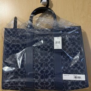 Coach Wesley Denim Tote